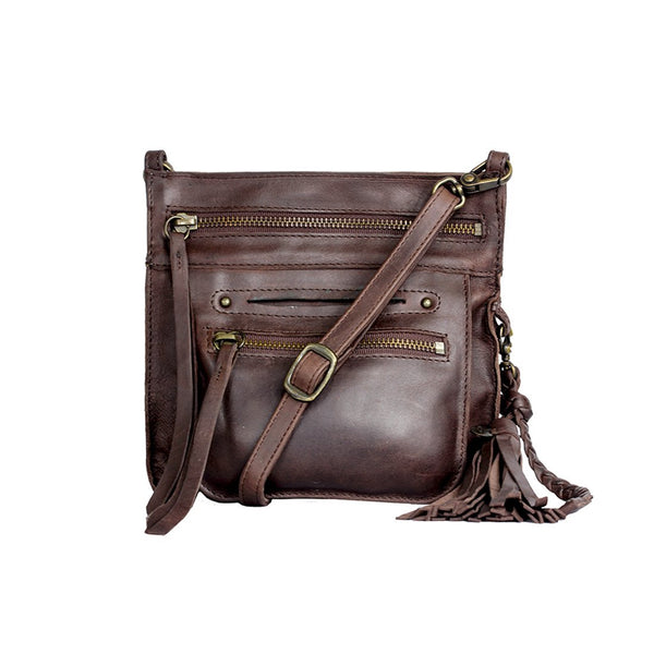 Small Leather Crossbody and Belt Hip Bag