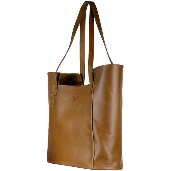 Angle Tote - Handmade Leather Tote Bags